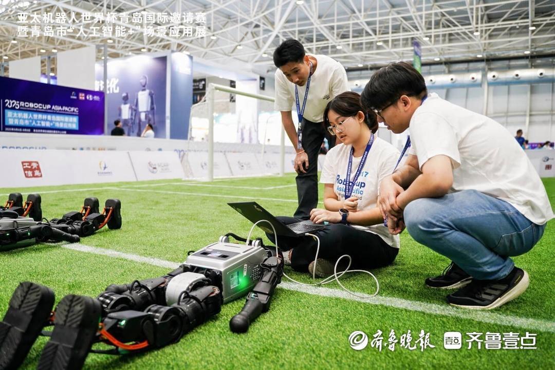 2025亚太机器人世界杯青岛国际邀请赛在青举行