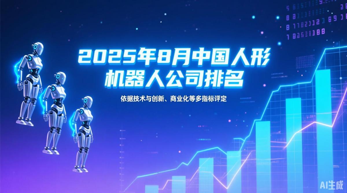 2025年8月中国人形机器人公司排名