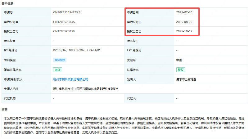 宇树科技公布新专利;深圳人形机器人企业融资15亿元