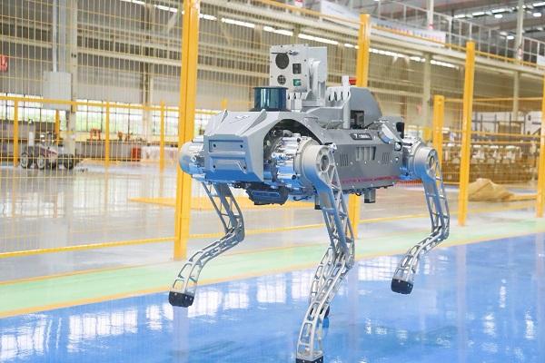 七腾智享版防爆四足机器人,全维升级守护高危场景