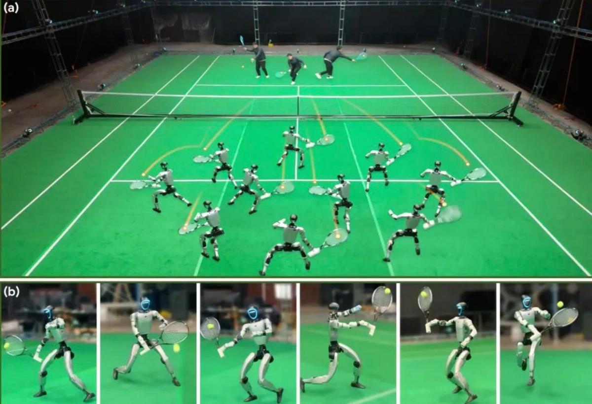 北京研发出全球首款全自主网球人形机器人