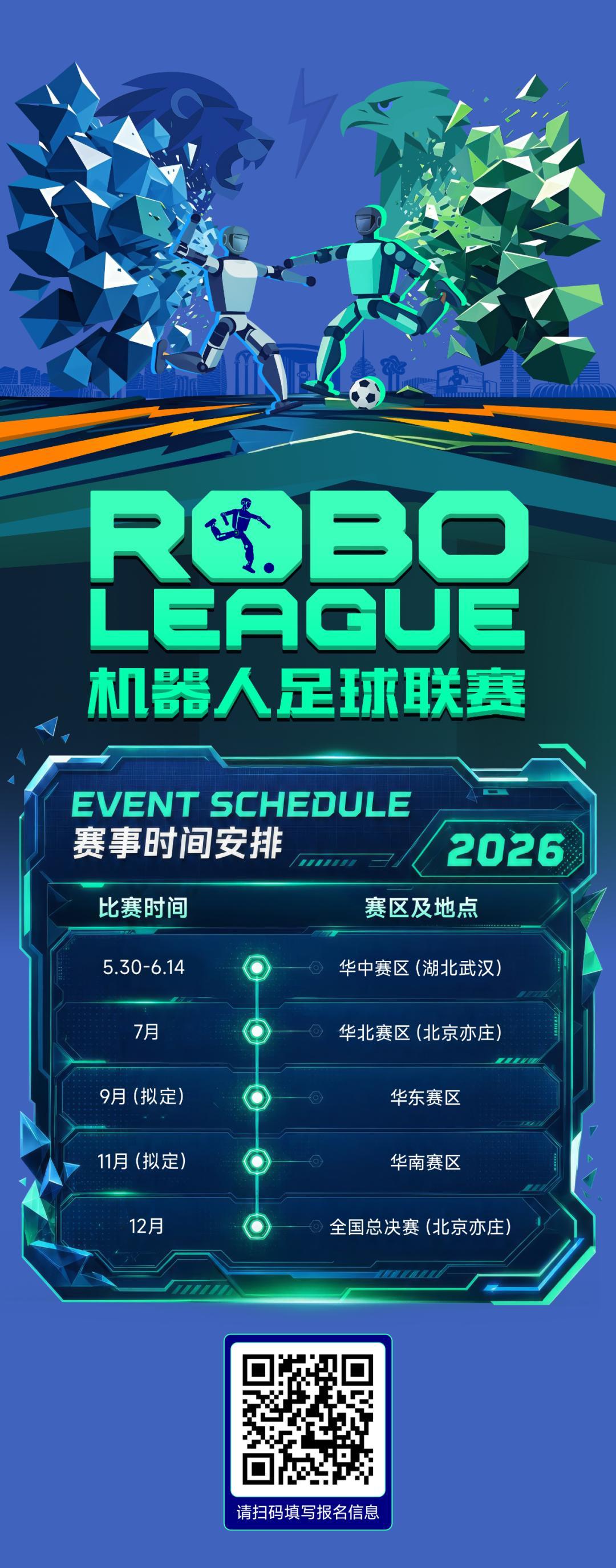 相约亦庄|RoBoLeague机器人足球联赛华北赛区火热招募